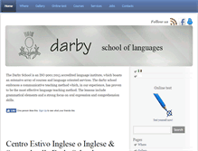 Tablet Screenshot of darbyschool.it